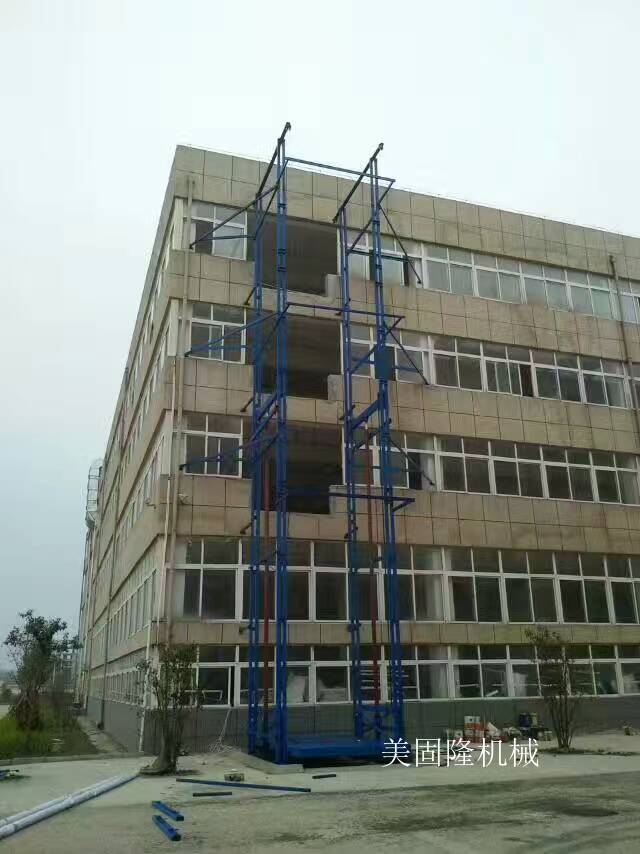 南宁室外双臂导轨式升降机厂家